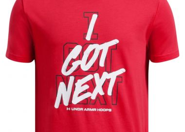 Μπλούζα Κοντομάνικη Under Armour Hoops Next 1389992-600 Αγόρι - Under Armour - 