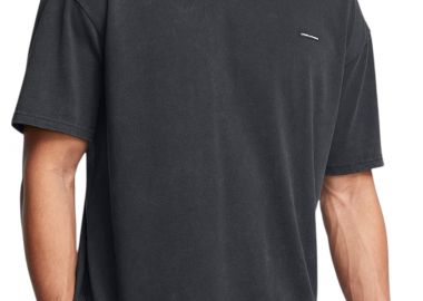 Μπλούζα Κοντομάνικη Under Armour HW OS Logo Wash SS 1389147-001 Ανδρικό - Under Armour - 