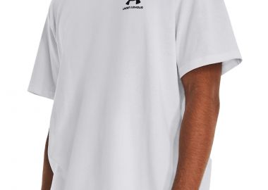 Μπλούζα Κοντομάνικη Under Armour Logo EMB Heavyweight 1373997-100 Ανδρικό - Under Armour - 