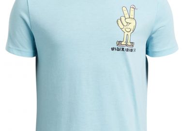 Μπλούζα Κοντομάνικη Under Armour Peace Love UA 1390009-494 Αγόρι - Under Armour - 