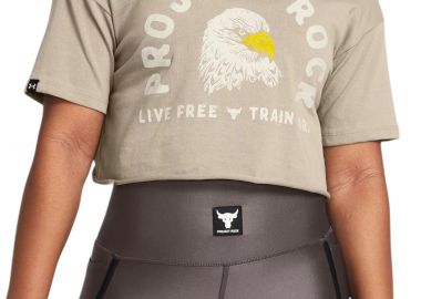 Μπλούζα Κοντομάνικη Under Armour Project Rock Balance Graphic 1383420-203 Γυναικείο - Under Armour - 