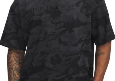 Μπλούζα Κοντομάνικη Under Armour Project Rock Heavyweight Printed 1389976-001 Ανδρικό - Under Armour - 