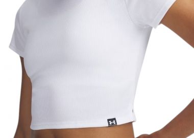 Μπλούζα Κοντομάνικη Under Armour Rival Rib Baby Tee 6000264-100 Γυναικείο - Under Armour - 