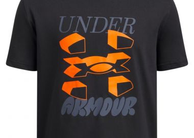 Μπλούζα Κοντομάνικη Under Armour Split Big Logo 1390003-001 Αγόρι - Under Armour - 