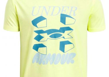 Μπλούζα Κοντομάνικη Under Armour Split Big Logo 1390003-727 Αγόρι - Under Armour - 