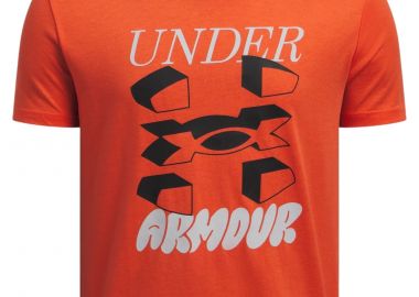 Μπλούζα Κοντομάνικη Under Armour Split Big Logo 1390003-847 Αγόρι - Under Armour - 