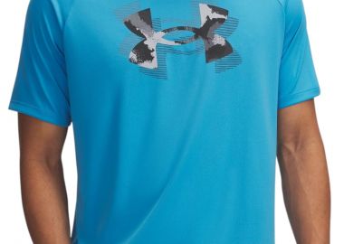 Μπλούζα Κοντομάνικη Under Armour Tech Print Fill 1390208-452 Ανδρικό - Under Armour - 