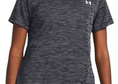 Μπλούζα Κοντομάνικη Under Armour Tech Textured SSC 1383641-001 Γυναικείο - Under Armour - 