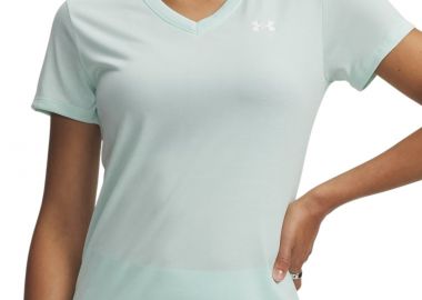 Μπλούζα Κοντομάνικη Under Armour Tech V-neck - Twist 1384227-703 Γυναικείο - Under Armour - 