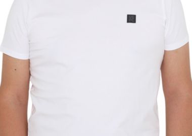 Μπλούζα Κοντομάνικη USA POLO CLUB Sleeve T-Shirt HSS25343-WHITE Ανδρικό - USA POLO CLUB - 