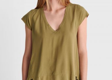 Μπλούζα κοντομάνικη V-neck - 5206179166478 -  - 