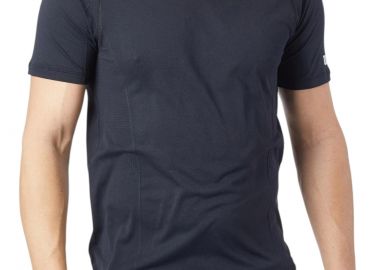 Μπλούζα Κοντομάνικη Wilson Team Seamless Crew WM00282411BKA-00 Ανδρικό - Wilson - 