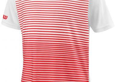 Μπλούζα Κοντομάνικη Wilson Team Striped Crew WRA767204-00 Αγόρι - Wilson - 