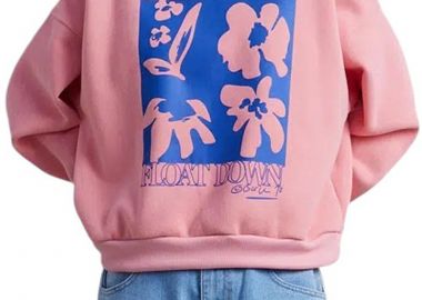 Μπλούζα Μακρυμάνικη 24 Colours Floral Print 50800a-PINK Γυναικείο - 24 Colours - 