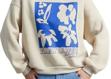 Μπλούζα Μακρυμάνικη 24 Colours Floral Print 50800b-OFFWHITE Γυναικείο - 24 Colours - 