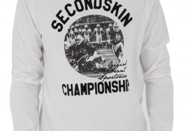 Μπλούζα Μακρυμάνικη 2nd Skin Championship SSM301-7215-OFFWHIT Ανδρικό - 2nd Skin - 