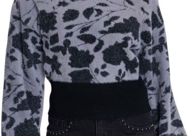 Μπλούζα Μακρυμάνικη Ale Πλεκτή Δίτονη 8P22928-MULTICOLOR Γυναικείο - Ale - 