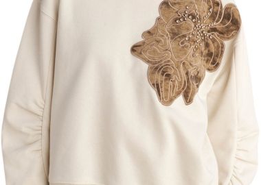 Μπλούζα Μακρυμάνικη Attrattivo Με Τύπωμα 9921604-VANILLA Γυναικείο - Attrattivo - 