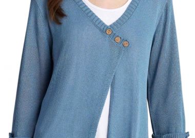 Μπλούζα Μακρυμάνικη Attrattivo Πλεκτή Σετ 2 Τεμαχίων 9P23439-BLUE Γυναικείο - Attrattivo - 