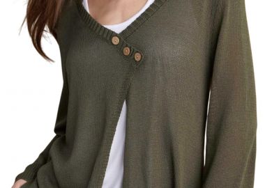 Μπλούζα Μακρυμάνικη Attrattivo Πλεκτή Σετ 2 Τεμαχίων 9P23439-KHAKI Γυναικείο - Attrattivo - 