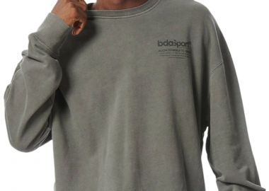 Μπλούζα Μακρυμάνικη Body Action Over-dyed Crewneck Sweater 063317-03G Ανδρικό - Body Action - 