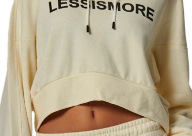 Μπλούζα Μακρυμάνικη Body Action Oversized Cropped Hoodie 061329-05 Γυναικείο - Body Action - 