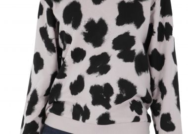 Μπλούζα Μακρυμάνικη Cheap Monday Smudgy Leopard 0140186-AE8 Γυναικείο - Cheap Monday - 