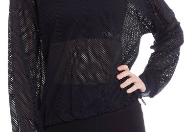 Μπλούζα Μακρυμάνικη DKNY Διάτρητη DP0T7962-BLK Γυναικείο - DKNY - 