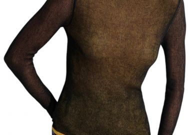 Μπλούζα Μακρυμάνικη DKNY Double Layer Knit P4HSAT43-JPE Γυναικείο - DKNY - 