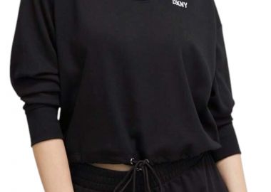 Μπλούζα Μακρυμάνικη DKNY Με Κουκούλα Logo DP3T9723-BSV Γυναικείο - DKNY - 