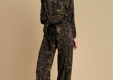 Μπλούζα μακρυμάνικη εμπριμέ - 5206179054669 -  - 