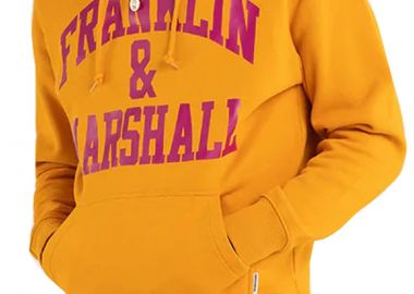 Μπλούζα Μακρυμάνικη Franklin & Marshall Hood JM5010.000.2004P01-608 Ανδρικό - Franklin & Marshall - 