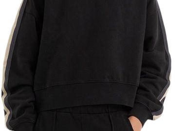 Μπλούζα Μακρυμάνικη Franklin & Marshall Sweatshirt JW5021.000.2000P01-980-BLACK Γυναικείο - Franklin & Marshall - 