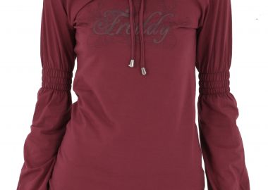 Μπλούζα Μακρυμάνικη Freddy Logo Chest Print 31026Y-R810 Γυναικείο - Freddy - 