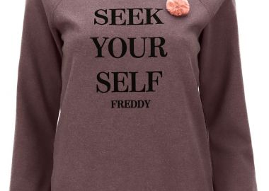 Μπλούζα Μακρυμάνικη Freddy Με Διακοσμητικό Pom Pom F0WSLS5-P108 Γυναικείο - Freddy - 