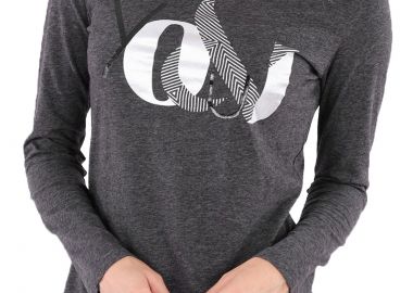 Μπλούζα Μακρυμάνικη Freddy Mε Μεταλλιζέ Τύπωμα Μπροστά F9WCYLT4M-NQ Γυναικείο - Freddy - 