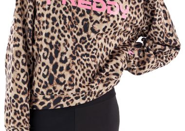 Μπλούζα Μακρυμάνικη Freddy Sweatshirt F2WGZS2C-ANI39 Γυναικείο - Freddy - 