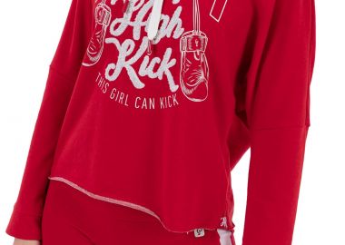 Μπλούζα Μακρυμάνικη Freddy Vintage-Style College S0WHKS1-R76 Γυναικείο - Freddy - 