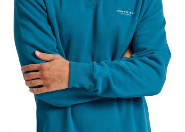 Μπλούζα Μακρυμάνικη Funky Buddha Crew Neck - The Essentials FBM010-003-06-TEAL Ανδρικό - Funky Buddha - 