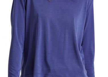 Μπλούζα Μακρυμάνικη Funky Buddha Γυναικεία Μπλούζα Μακρύ Μανίκι FBL010-108-07-IMPERIAL PURPLE Γυναικείο - Funky Buddha - 