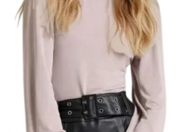 Μπλούζα Μακρυμάνικη Funky Buddha Γυναικεία Μπλούζα Μακρύ Μανίκι FBL010-109-07-ASH Γυναικείο - Funky Buddha - 