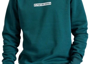 Μπλούζα Μακρυμάνικη Funky Buddha Relaxed Fit Με Τύπωμα FBM010-032-06-DK MOSS Ανδρικό - Funky Buddha - 
