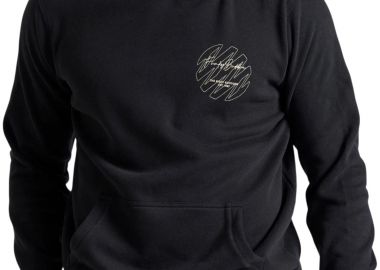 Μπλούζα Μακρυμάνικη Funky Buddha Relaxed Fit Με Τύπωμα Στην Πλάτη FBM010-025-06-BLACK Ανδρικό - Funky Buddha - 
