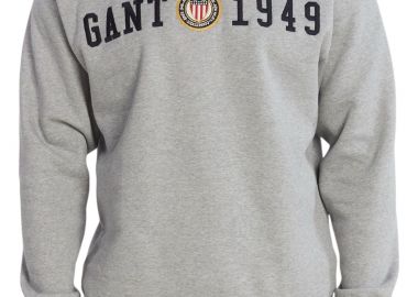 Μπλούζα Μακρυμάνικη Gant Crest C-Neck 2006068-93 Ανδρικό - Gant - 