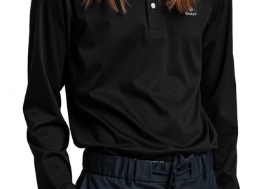 Μπλούζα Μακρυμάνικη Gant Mercerized Jersey Rugger 2045001-G0005 Ανδρικό - Gant - 