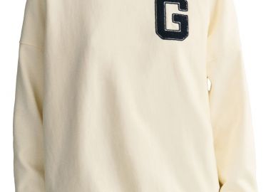 Μπλούζα Μακρυμάνικη Gant Oversized G-C-Neck Sweat 4200738-130 Γυναικείο - Gant - 