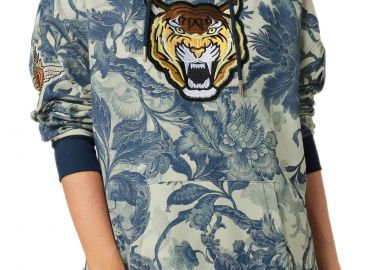 Μπλούζα Μακρυμάνικη Guess Tiger Print Mix W3RQ00K9R31-P7DO Γυναικείο - Guess - 