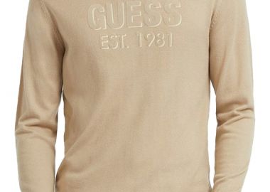 Μπλούζα Μακρυμάνικη Guess Virgil Ls Cn Logo M3YR03Z3052-G1DR Ανδρικό - Guess - 
