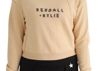 Μπλούζα Μακρυμάνικη Kendal + Kylie Crew Neck Destroyed KKW3911626-BEIGE Γυναικείο - Kendal + Kylie - 