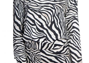 Μπλούζα Μακρυμάνικη Kendal + Kylie Zebra Print College KKW3711661-ZEBRA PRINT Γυναικείο - Kendal + Kylie - 